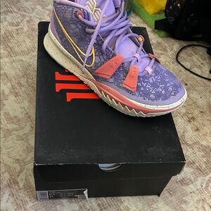 Nike Purple and Pink Athletic Sneakers